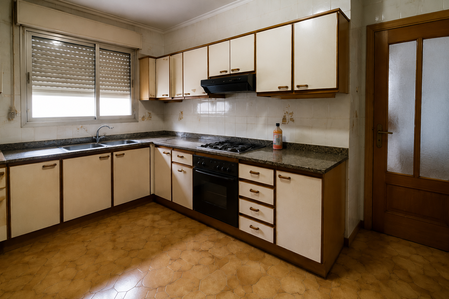 Cocina antigua antes